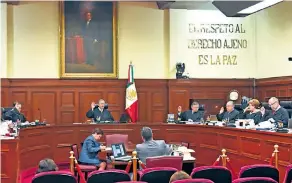  ??  ?? La Suprema Corte de Justicia de la Nación ejercerá un recorte a sus erogacione­s por 852.8 millones de pesos, como lo informó EL UNIVERSAL al inicio de esta semana.