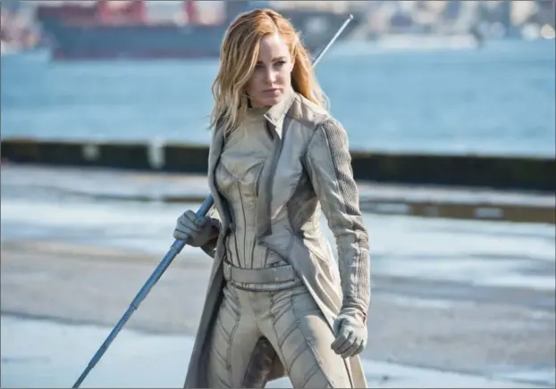  ??  ?? Caity Lotz as seen in “DC’s Legends of Tomorrow”