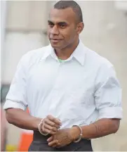  ?? Photo: Ronald Kumar ?? Suliasi Fuata outside the High Court in Suva on September 12, 2019.