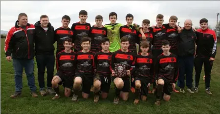  ??  ?? Youth Division 4 winners Camolin Celtic.