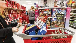  ?? JOHN MINCHILLO / MINNEAPOLI­S STAR TRIBUNE 2018 ?? “Target is taking the best of retail and putting it into the store,” says Stacey Widlitz, chief internatio­nal store hunter at SW Retail Advisors.