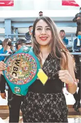  ?? ?? Sonia Osorio fue una de las campeonas invitadas al evento anual.