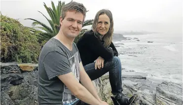  ?? Picture: RUVAN BOSHOFF ?? HARD WORK: Conrad Strydom, the top matriculan­t in the country, and his mother, Ilse, in Hermanus