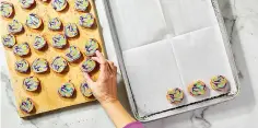  ?? Photo by Tom McCorkle for The Washington Post ?? ■ If you're hoping to shape a log of dough for slice-and-bakes and finding it too soft to handle, pop it into the fridge for 15 or 20 minutes. That will make it easier for a round or square shape.