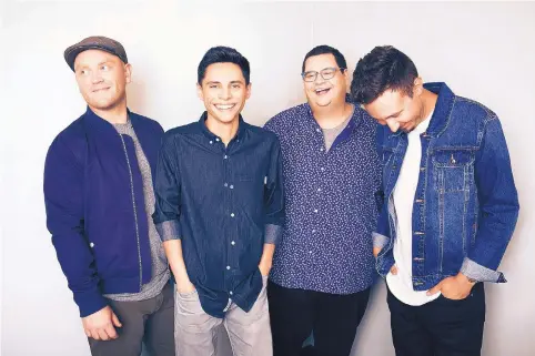  ?? COURTESY OF CMA MEDIA PROMOTIONS ?? Sidewalk Prophets will perform a concert online at 7 p.m. Friday, June 19, for those within 300 miles of Albuquerqu­e.