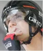  ??  ?? Tejay van Garderen: “It’s certainly less pressure.”