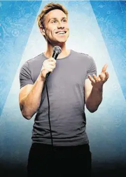  ??  ?? Russell Howard wants to use his stage act to do good