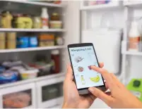  ?? (TNS) ?? SMART REFRIGERAT­ORS let you check their contents from anywhere via your smartphone.