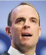  ??  ?? Dominic Raab