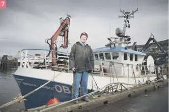  ??  ?? Robert Summers – fishing boat skipper