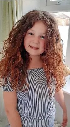  ?? ?? ● Ebony Barbe, 10, of Southport, will be taking part in the semi-final of Miss Teen Great Britain 2022