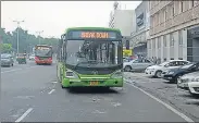  ??  ?? A DTC bus breaks down at ITO in New Delhi, in July 2019. Delhi was among cities with poor public transport.