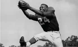  ?? Photograph: AP ?? Wally Triplett during his time with the Chicago Cardinals.