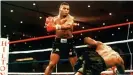  ??  ?? Tyson achieved 22 of his 44 knockout wins in the first round