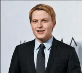  ?? THE ASSOCIATED PRESS ?? In this April 13 file photo, Ronan Farrow attends Variety’s Power of Women event in New York.