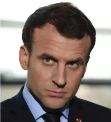  ??  ?? French President Emmanuel Macron wants to see reforms in the bloc that would deepen integratio­n