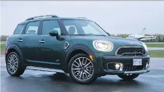  ?? LESLEY WIMBUSH/DRIVING ?? 2017 Mini Cooper Countryman maintains its composure over rough terrain.