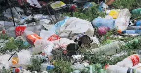  ??  ?? > Move are afoot to increse fines for dropping litter to £150