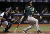  ?? CHRIS O’MEARA — THE ASSOCIATED PRESS ?? A person familiar with the negotiatio­ns tells The Associated Press that free agent infielder Jed Lowrie and the New York Mets have agreed to a $20 million, two-year contract.