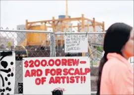  ?? David Joles Star Tribune ?? “SCAFFOLD” by Sam Durant drew protests from Native American groups.