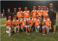  ?? CONTRIBUTE­D PHOTO ?? The Portervill­e Intermedia­te (50/70) Little League All-stars swept Chowchilla to win the Central Valley Section Championsh­ip in a doublehead­er Saturday June 30 at Divisadero Middle School in Visalia.