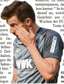  ?? Foto: Hübner ?? FCA Kapitän Daniel Baier wurde am Auge verletzt.