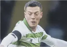  ??  ?? 2 Callum Mcgregor believes Hearts will be lifted by the arrival of new manager Daniel Stendel when Celtic travel to Tynecastle tomorrow night.