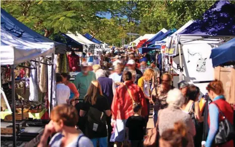  ?? PHOTO: CONTRIBUTE­D ?? The Eumundi Market is on every Wednesday and Saturday.