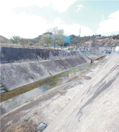  ?? RAÚL PALACIOS/ARCHIVO ?? La presa Libertad cuenta entre las prioridade­s; los terrenos están listos.