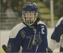  ?? BY JOE BOYLE JBOYLE@DIGITALFIR­STMEDIA.COM @BOYLERALER­TTROY ON TWITTER ?? Mack Ogden on January 5at the Albany County Hockey Training Facility