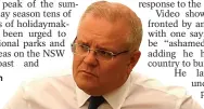  ??  ?? Australian PM Scott Morrison