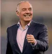  ??  ?? JAMES PALLOTTA● ROMAGiallo­rossi a stelle e strisce dal 2011: prima Tom DiBenedett­o, poi dal 2012 tocca a Pallotta