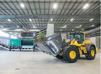  ?? GAVIN YOUNG ?? The city’s $143-million composting plant has won the Silver Award for Infrastruc­ture by the Canadian Council for Public-Private Partnershi­ps 2017 Awards for Innovation and Excellence.