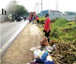  ?? ?? Plaridel, Bulacan weekly cleanup of roads, rivers, creeks, and irrigation canals. (Photos courtesy of Plaridel Municipal Environmen­t and Natural Resources Office)