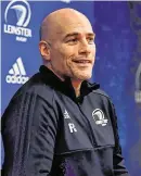  ??  ?? Backs coach Felipe Contepomi won’t compare Ireland and Leinster teams