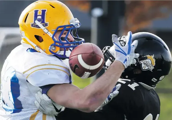  ?? DAN JANISSE ?? The Saskatoon Hilltops, winners of four consecutiv­e national titles, will play their home opener Aug. 25 against the Calgary Colts. Their season starts in Regina on Saturday.