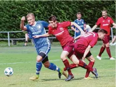  ?? Foto: Josef Abt ?? Markus Rolle (links) und der BC Rinnenthal wollen mit einem Sieg gegen Feldheim den Saisonstar­t perfekt machen.