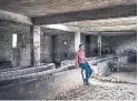  ??  ?? Bora Dayilar, in his empty barn, is a farmer whose grazing land was subsumed by Istanbul's new airport.