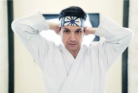  ?? YOUTUBE PREMIUM ?? Ralph Macchio brings the character of Daniel LaRusso back to the screen in the hit YouTube Premium web series Cobra Kai.