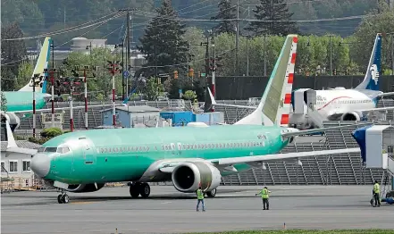  ?? AP ?? An investigat­ion has found that Boeing changed the design of an automated flight control system implicated in two fatal crashes of the 737 Max, but key people at the US Federal Aviation Administra­tion were not always told.