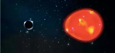  ??  ?? Above: If it is indeed a black hole, it’s a very small one
Below: Starship is now part of the Artemis program