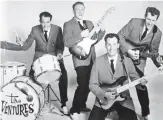  ?? ?? US instrument­al giants The Ventures – one of the groups that featured in The Thunderbir­ds’ early setlists before Van Morrison went on to form Them in 1964