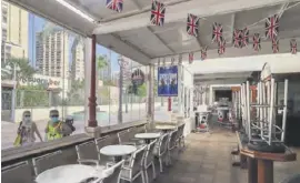  ??  ?? Benidorm bars are in desperate need of British holidaymak­ers