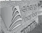  ?? JEFF LANGE/AKRON BEACON JOURNAL ?? Energy Harbor, the Akron-based Firstenerg­y spinoff company, has been sold to a Texas energy company called Vistra.