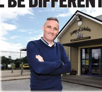  ?? Derek O’Leary of Scamps and Scholars in Killorglin who are re-opening their childcare centre on June 29. Photo by Michelle Cooper Galvin. ??