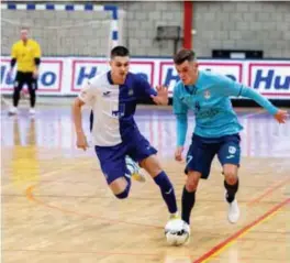  ?? © BOUMEDIENE BELBACHIR ?? RSCA Futsal dit seizoen in actie op bezoek bij Full Hasselt.