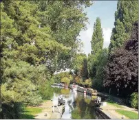  ??  ?? London Assembly has published a report on whether to create more canal boat moorings in London on the Grand Union Canal