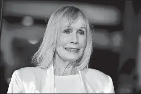  ?? AP FILE PHOTO ?? Sally Kellerman arrives in 2015 at the premiere of “The Danish Girl” in Los Angeles. Kellerman, the Oscar-nominated actor who played “Hot Lips” Houlihan in director Robert Altman’s 1970 army comedy “MASH,” died Thursday at age 84. She died of heart failure at her home in the Woodland Hills section of Los Angeles, her manager and publicist Alan Eichler said.