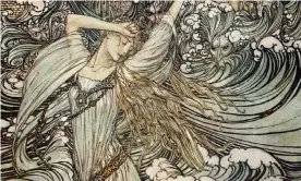  ?? Photograph: Alamy Stock Photo ?? ‘She was lost to sight in the Danube’ … Undine by Friedrich de la Motte Fouque, illustrate­d by Arthur Rackham.