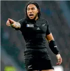  ?? GETTY IMAGES ?? Left, Sonny Bill Williams’ offloading skills are well known; Ngani Laumape is a dynamic runner and Ma’a Nonu has evolved into a complete player.